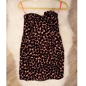 Bustier strapless heart dress. H&M Dress